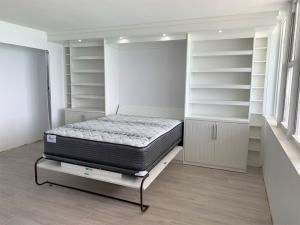 modern contemporary image of an elegant murphy bed