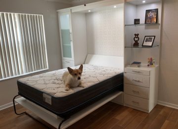 custom made murphy bed